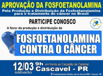 Coleta de assinaturas será das 9 às 13 horas