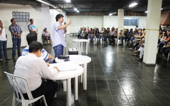 Assembleia contou com a presença de funcionários das UPA, UBS e PSF