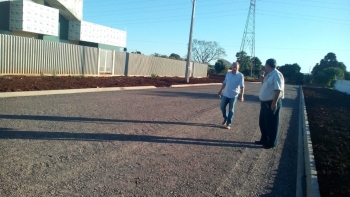 Vereador Jaime Vasatta e Quevedo no Santos Dumont