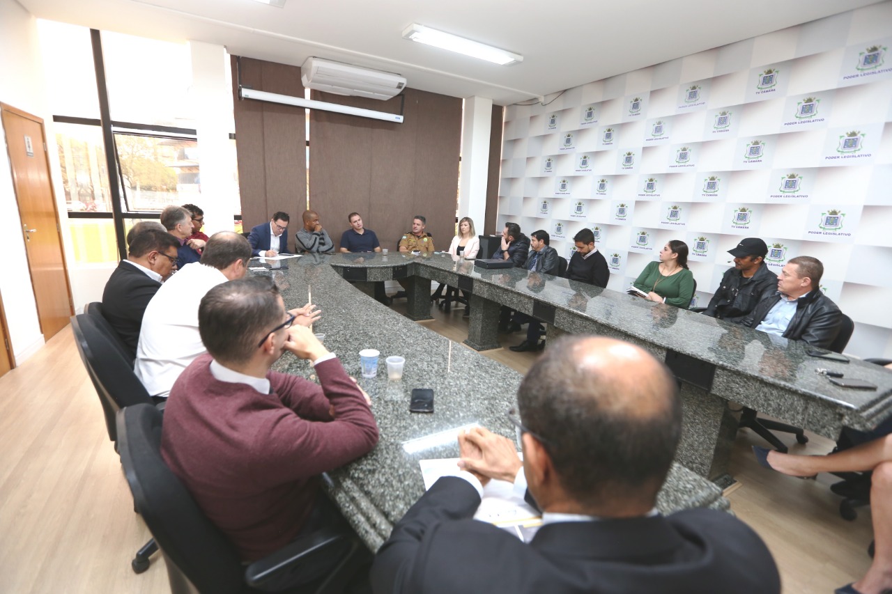 Câmara, Prefeitura, Polícias e Conseg discutem ações para combater alta nos crimes