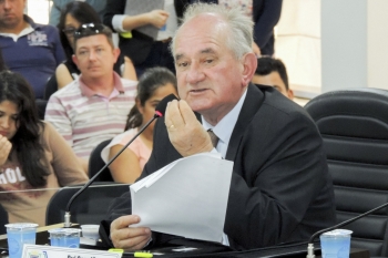 Vereador Rui Capelão, proponente do projeto